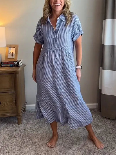 VITTORIA – Hemdkleid Elegant Lässig