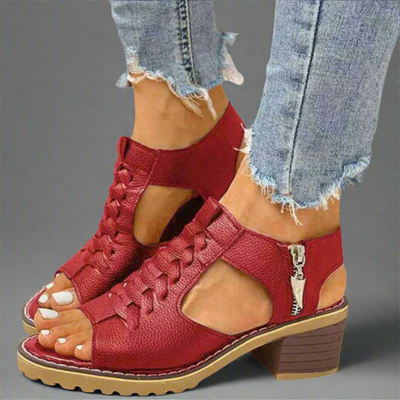 GERTRUD – Orthopädische Absatzsandalen