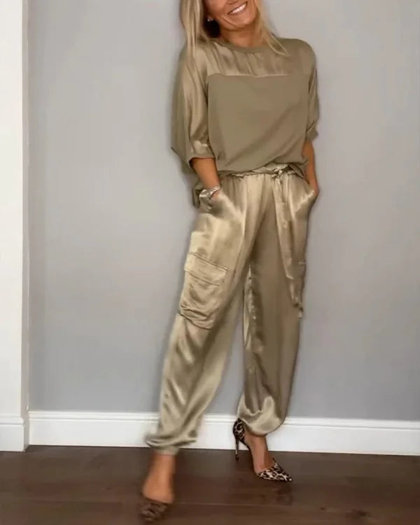 Corinna | Vielseitiges Satin-Set