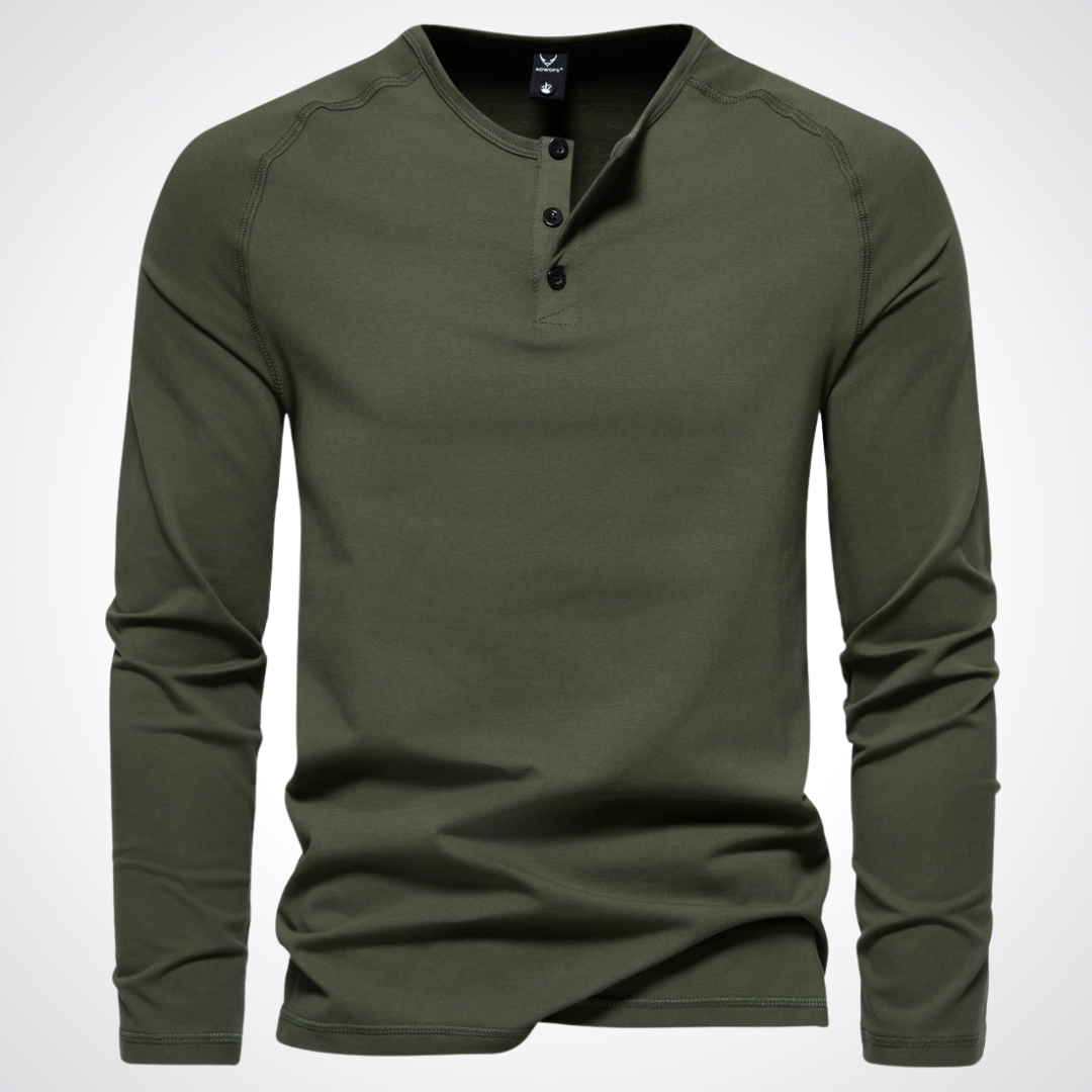 DANKWART I ELEGANTES LANGÄRMELIGES T-SHIRT