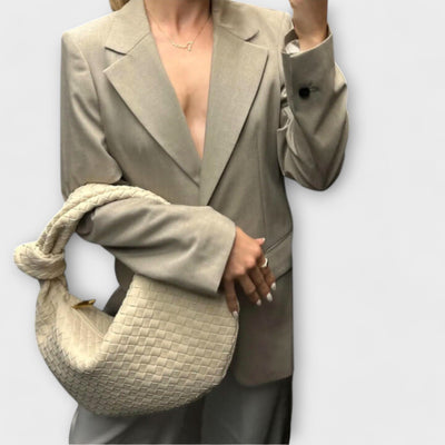 Flair. - Große geflochtene Damenhandtasche