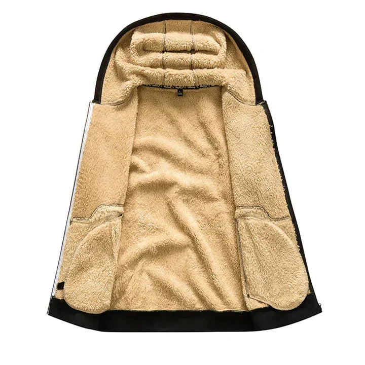 Gilben - Winterjacke für Herren mit Kapuze und Fleece-Futter