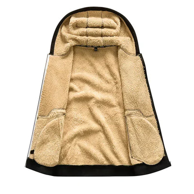 Gilben - Winterjacke für Herren mit Kapuze und Fleece-Futter