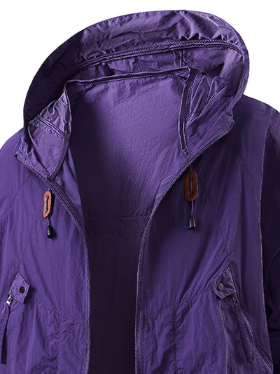 Carter | Wasserdichte Outdoor-Windjacke mit verstellbarer Kapuze
