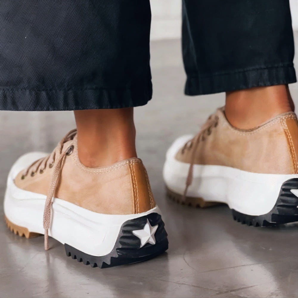 Elisa™ - Plattform Sneakers aus Leder