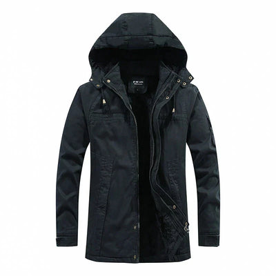 Byron | Bequeme Fleecejacke mit Kapuze