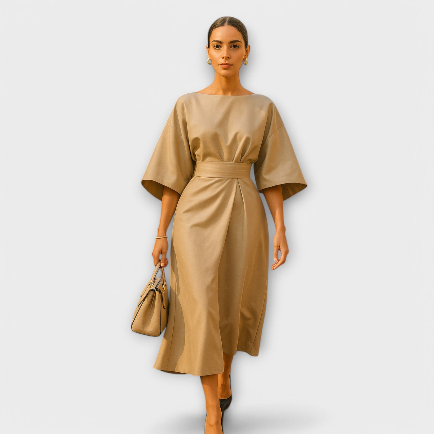SARA – Elegantes Kleid mit Ärmeln