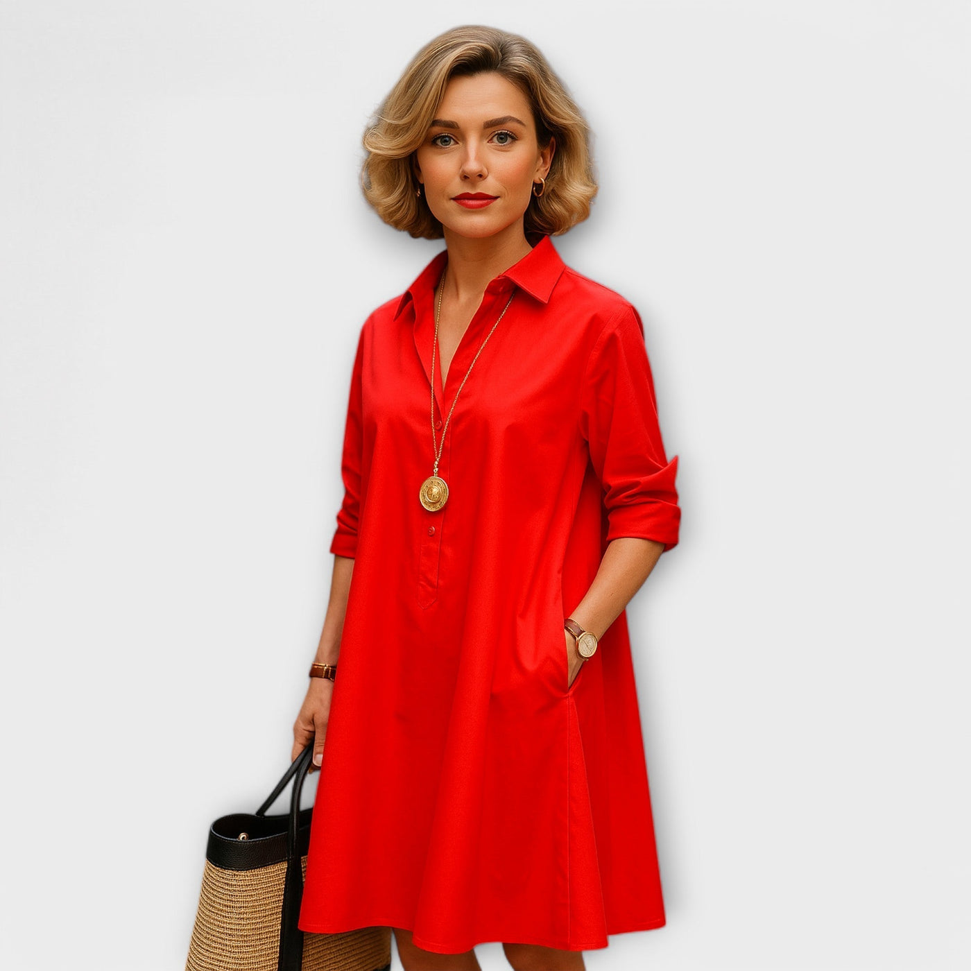AURORA – Modernes Hemdkleid