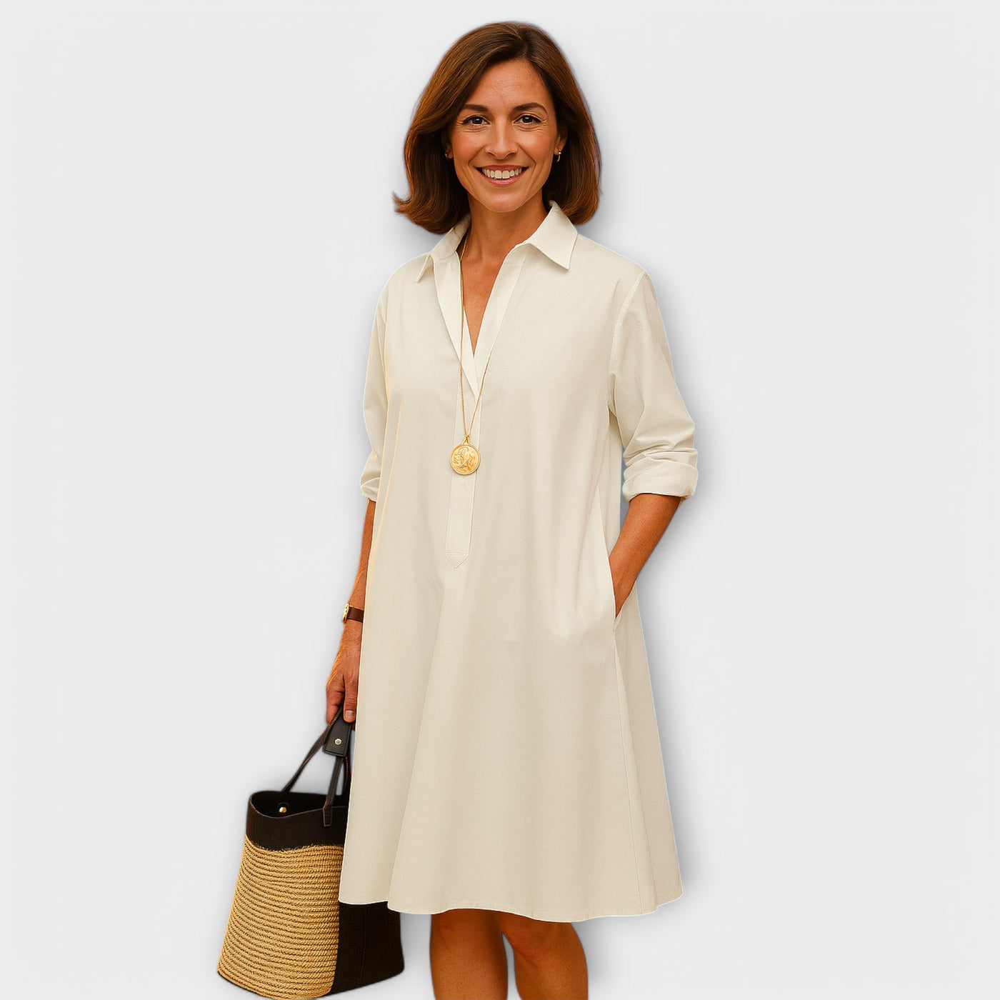AURORA – Modernes Hemdkleid
