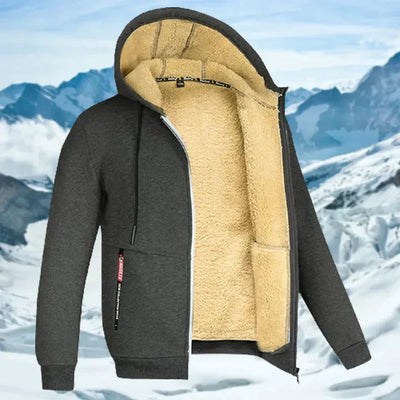 Gilben - Winterjacke für Herren mit Kapuze und Fleece-Futter