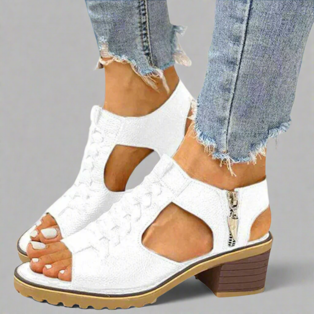 GERTRUD – Orthopädische Absatzsandalen