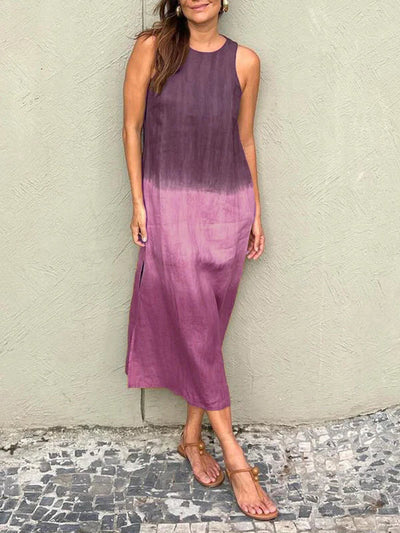 AMALIA – Maxikleid Natürlich