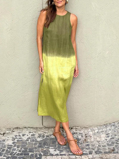 AMALIA – Maxikleid Natürlich
