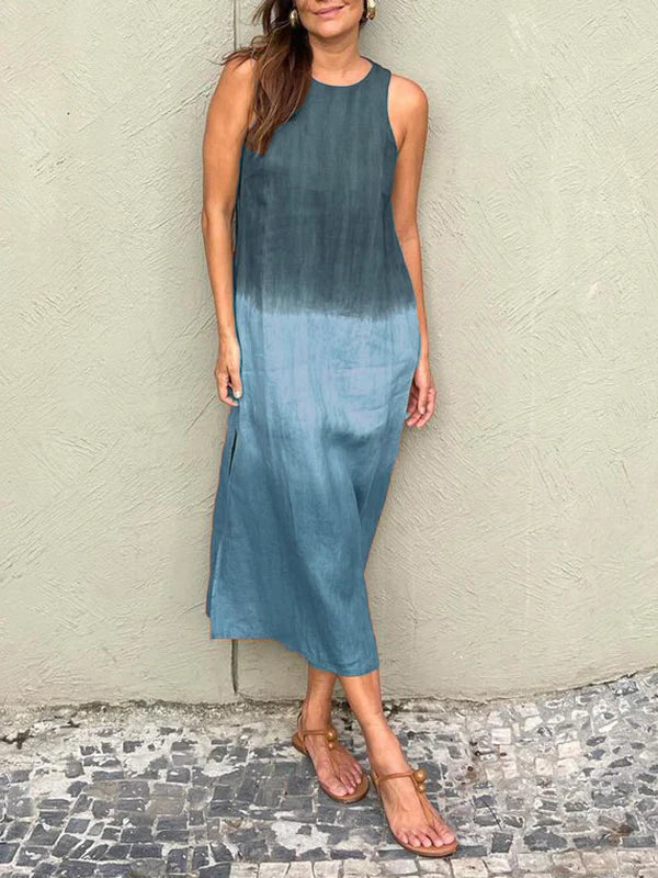 AMALIA – Maxikleid Natürlich