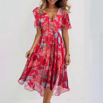 ARLINA – Mühelos elegantes Chiffonkleid