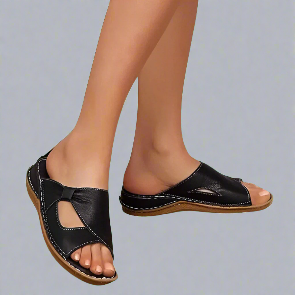 YVONNE – Ledersandalen