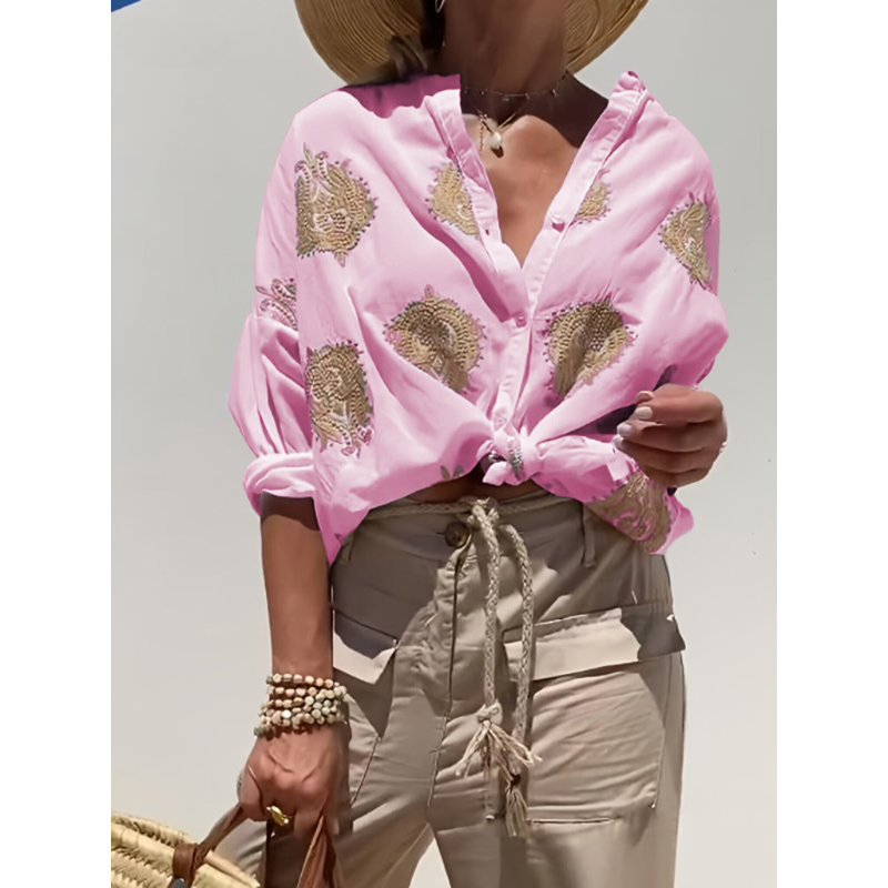 SIMONE – Schicke Bluse im Ibiza-Stil