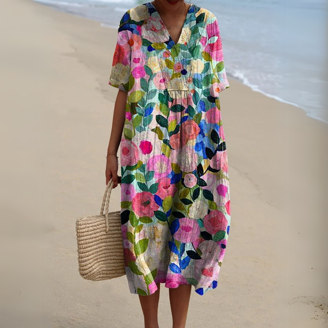NICOLE – Blumiges Sommerkleid