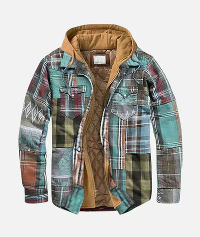 Andrea™ | Stylische Patchwork-Karo-Jacke