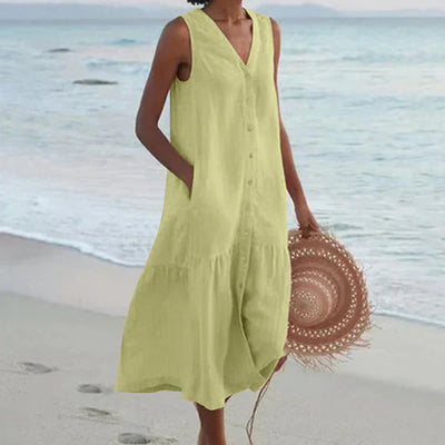 BIANCA – Hemdkleid Ärmellos Sommer