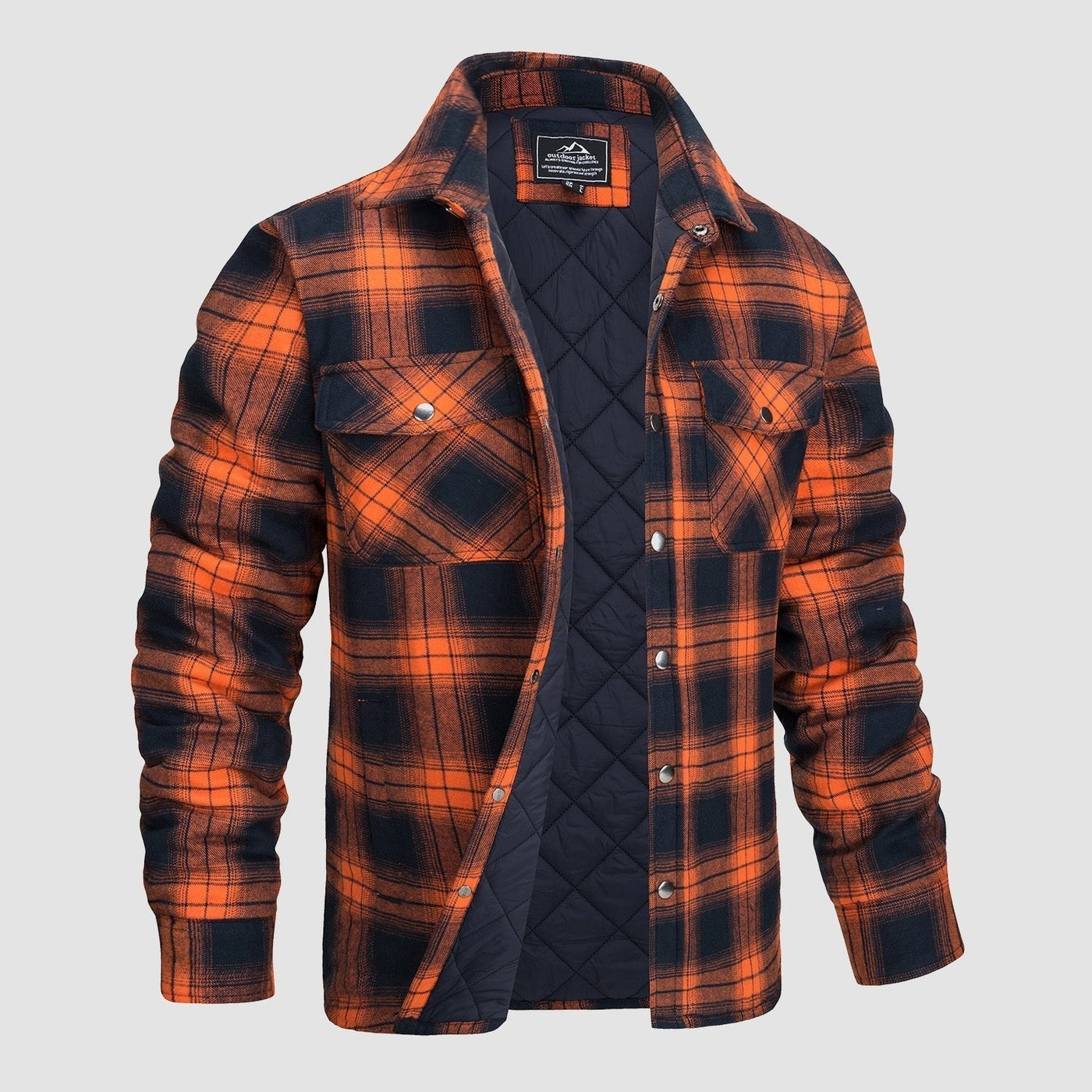 Vielseitiges Design Kariertes Bomberjacke