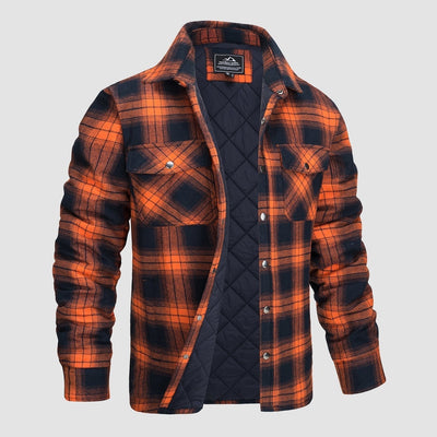 Vielseitiges Design Kariertes Bomberjacke