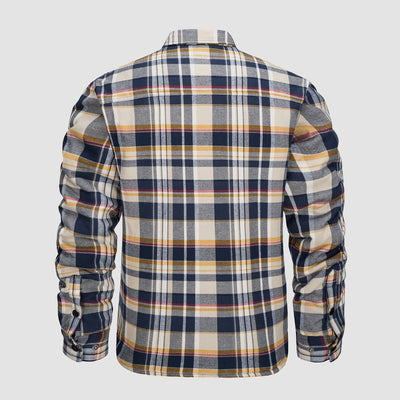 Vielseitiges Design Kariertes Bomberjacke
