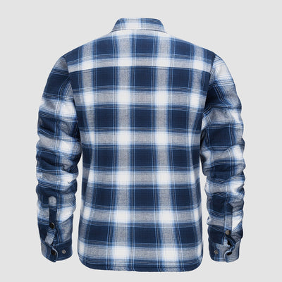 Vielseitiges Design Kariertes Bomberjacke