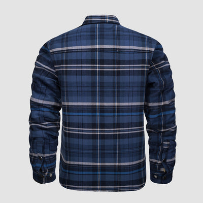 Vielseitiges Design Kariertes Bomberjacke