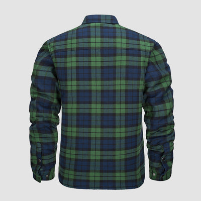 Vielseitiges Design Kariertes Bomberjacke