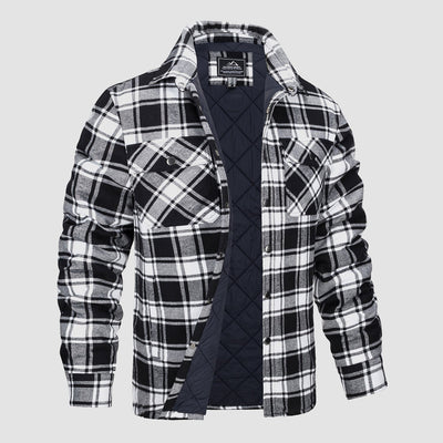 Vielseitiges Design Kariertes Bomberjacke
