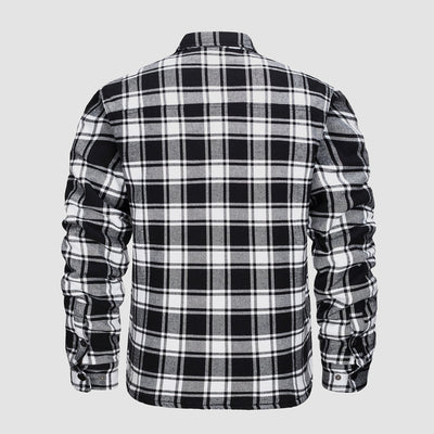 Vielseitiges Design Kariertes Bomberjacke