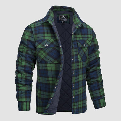 Vielseitiges Design Kariertes Bomberjacke