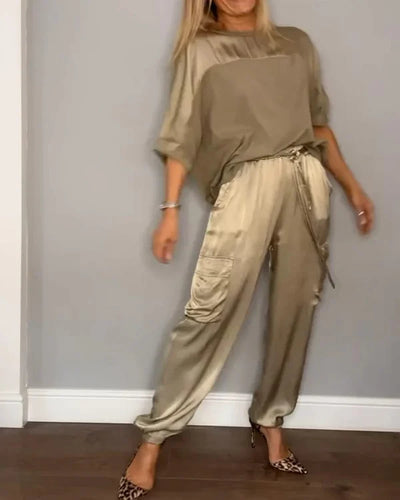 Corinna | Vielseitiges Satin-Set