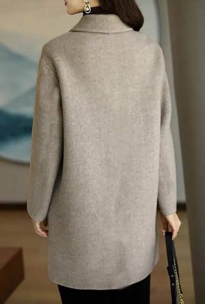 Elisa - Wintermantel aus Wolle für Damen