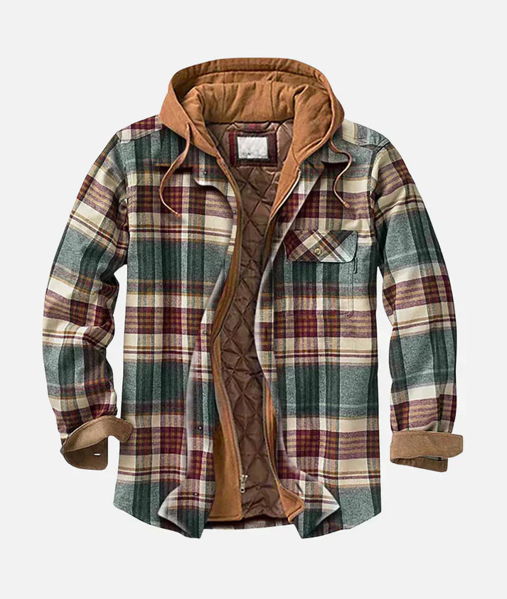 Andrea™ | Stylische Patchwork-Karo-Jacke