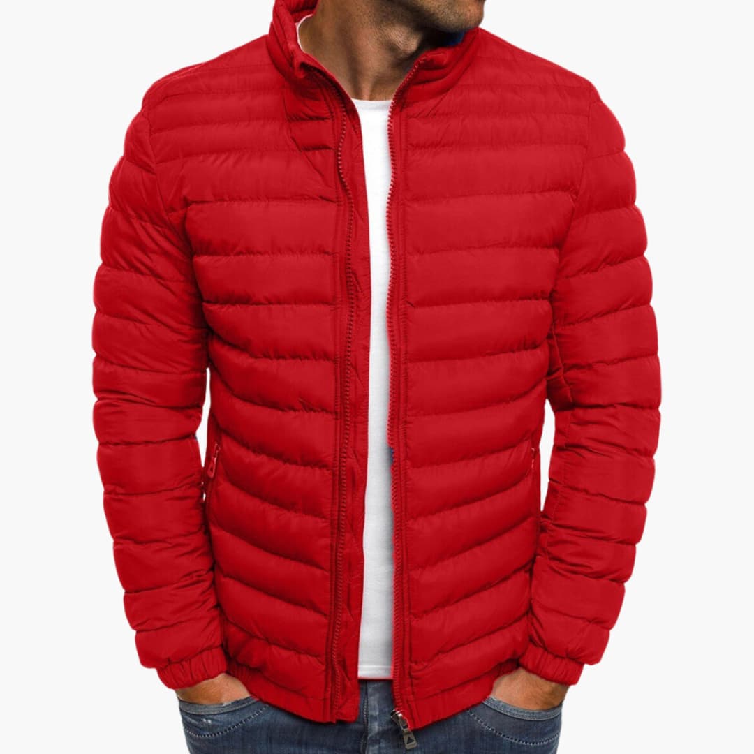 Benjamin | Warme Gestreifte Komfortjacke