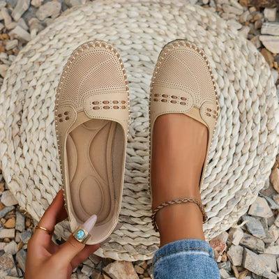 CLARA – Atmungsaktive Vintage-Ballerinas