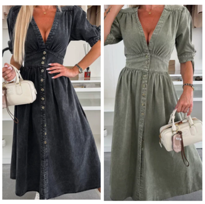 MILENA – Kleid Denim