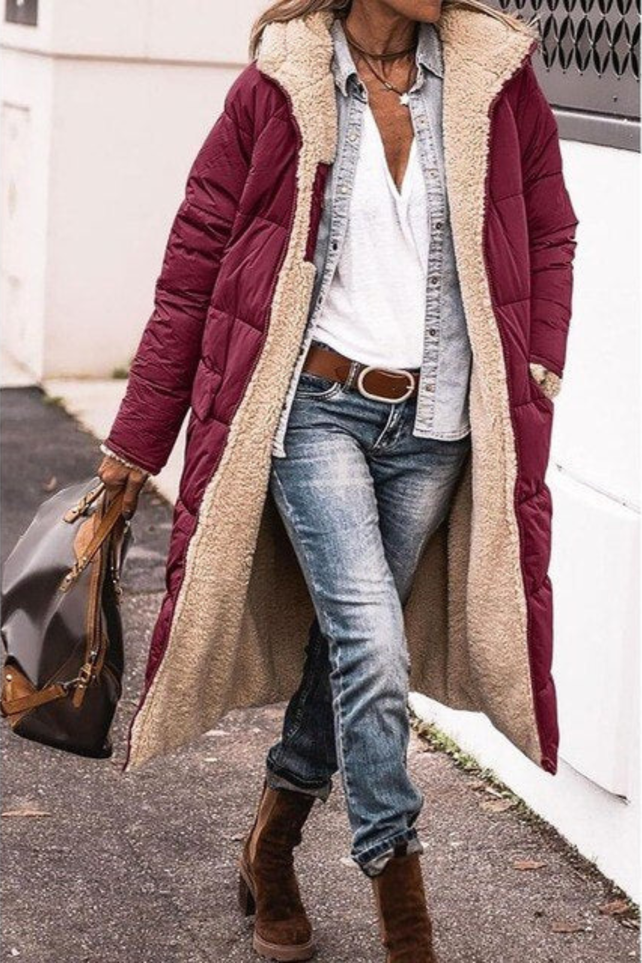 Carina - Eleganter Wendermantel für Frauen