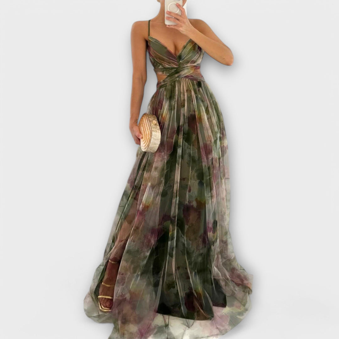 Douwina™ | Maxikleid mit tailliertem Oberteil