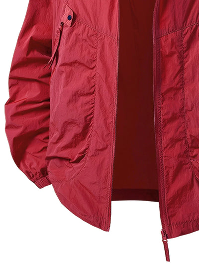 Carter | Wasserdichte Outdoor-Windjacke mit verstellbarer Kapuze