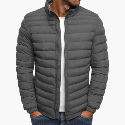 Benjamin | Warme Gestreifte Komfortjacke