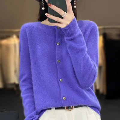 Angelika | Merinowolle Cardigans
