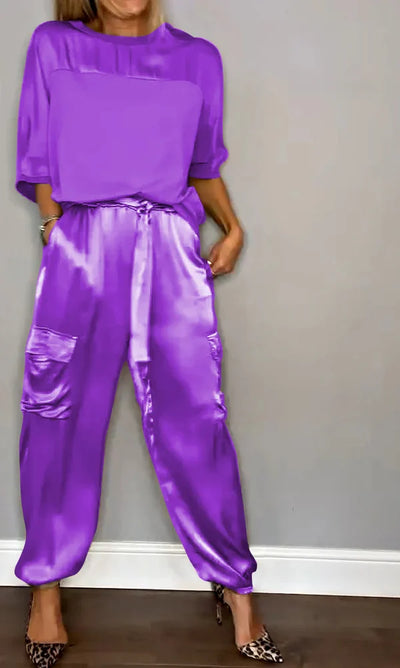 Corinna | Vielseitiges Satin-Set