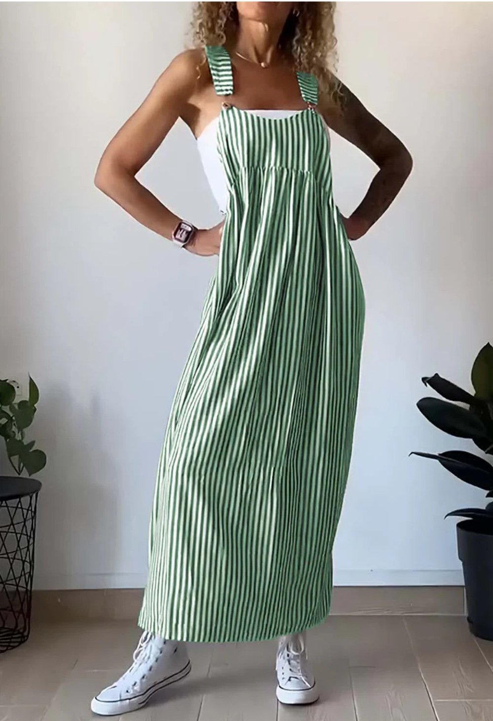 ALICE – Lässiger Jumpsuit mit Streifenmuster