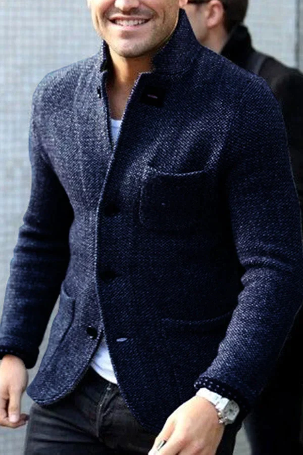 Carter | Warme Retro-Strickjacke