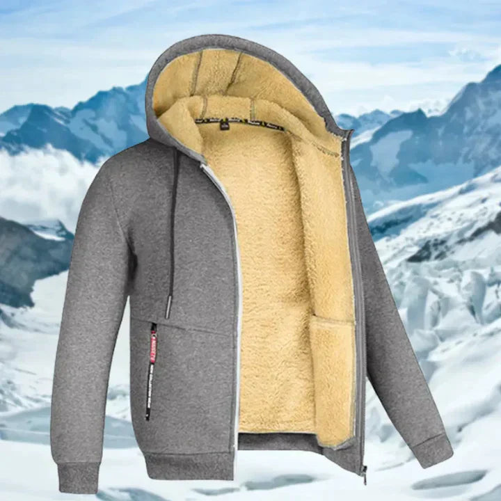 Gilben - Winterjacke für Männer mit Kapuze und Fleece-Futter