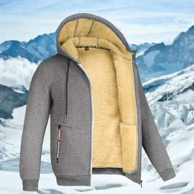 Gilben - Winterjacke für Männer mit Kapuze und Fleece-Futter