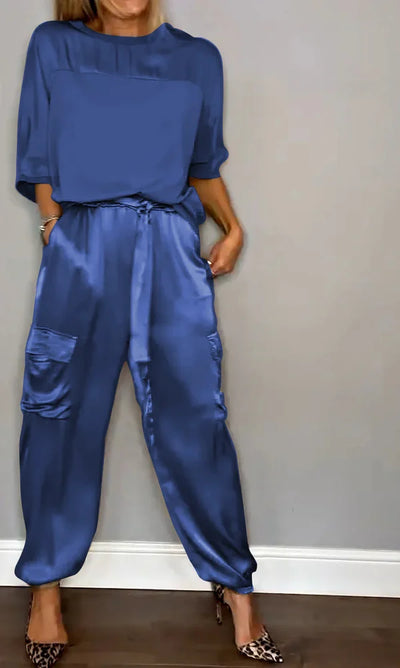 Corinna | Vielseitiges Satin-Set